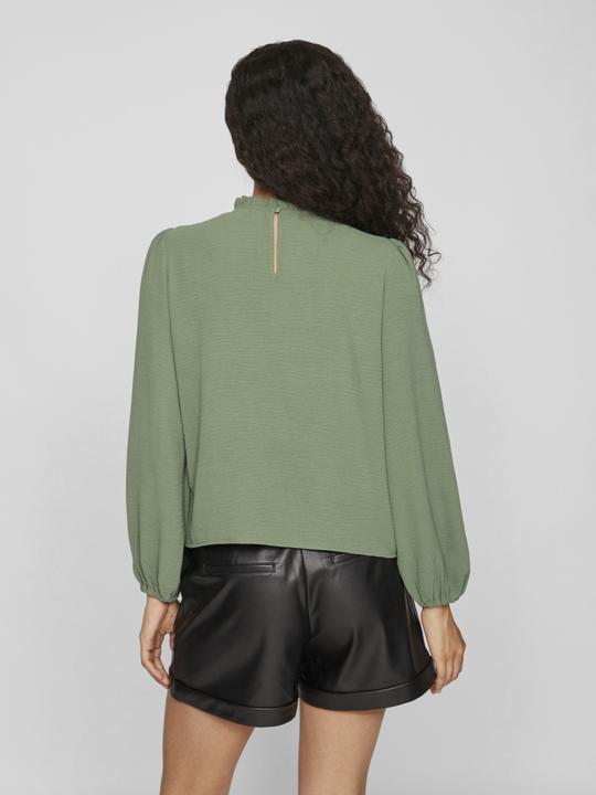 Actual product image Vila High Neck Top with Long Sleeves (44)