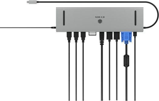 Immagine prodotto Icy Box IB-DK2106a-CPD (USB-C, 7 Porti)