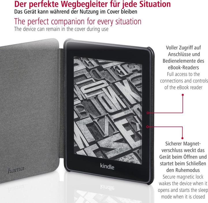 Actual product image Hama eBook case (Kindle Paperwhite 4)