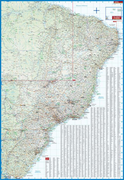 Produktbild Map. Brasilien