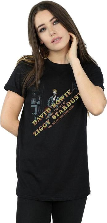 Image du produit David Bowie - T-shirt ZIGGY DIAGONAL - Femme (XXL)