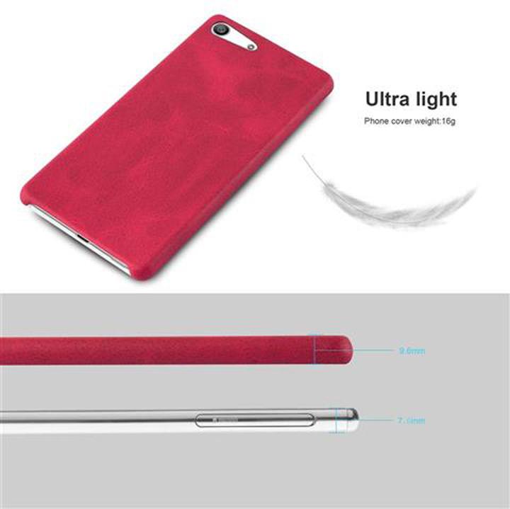 Immagine prodotto Cadorabo Copertina rigida in similpelle con struttura (Sony Xperia M5)