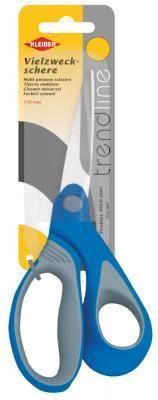 Immagine prodotto Kleiber Forbici da ricamo ""Trend Line"", lunghezza: 127 mm, a punta grigio/blu, molto ergonomiche, quindi (12.70 cm)