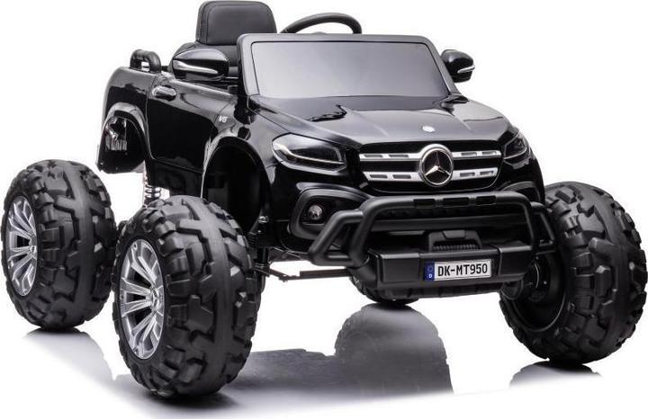 Lean Toys Single child electric car Mercedes DK-MT950, black