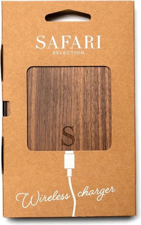 Produktbild Safari Selection Ladestation Wireless Charger dunkelbraun (10 W)