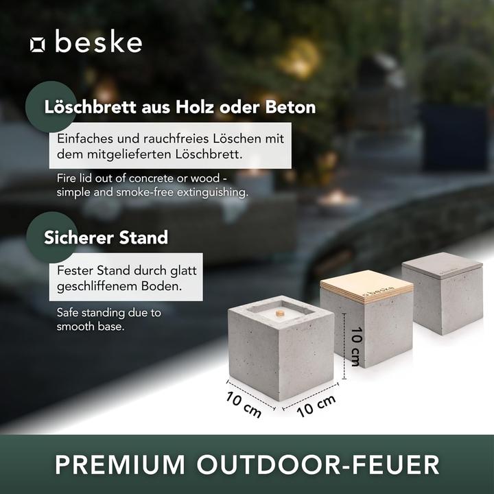 Produktbild Beske Manufaktur Beton Vasen-Serie