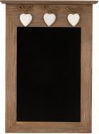 Image du produit IKO Planche de bois avec 3 coeurs 26x39cm (26 x 39 cm)