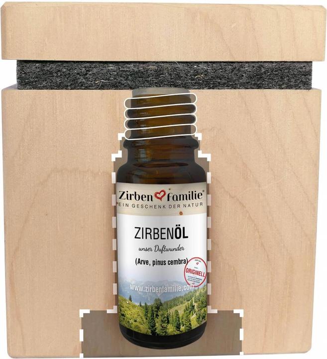 Image du produit ZirbenFamilie Cube d'arolle Orignal Premium (10 ml)