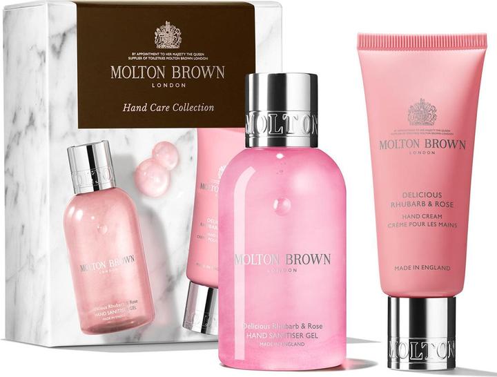 Produktbild Molton Brown Bath Body Del Rhub & Rose Handc Coll (Körperpflegeset)