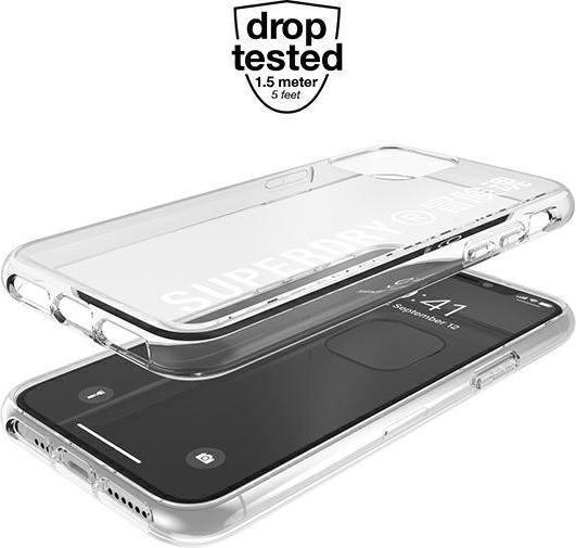 Immagine prodotto Superdry Custodia trasparente con stampa del logo (Apple iPhone 11 Pro Max)