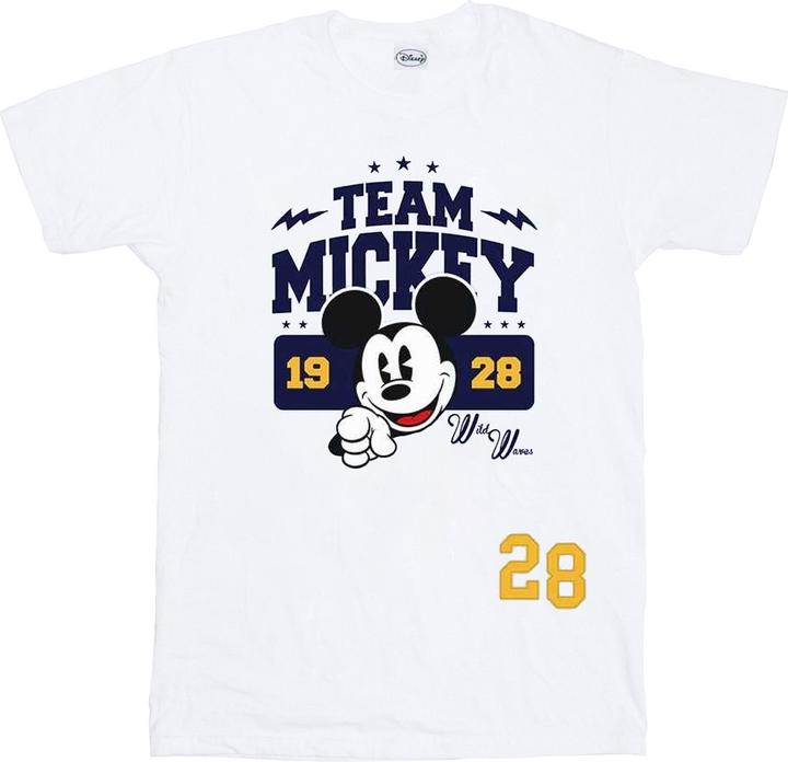 Immagine prodotto Disney Mickey Mouse Team Mickey Maglietta Ragazzi (116)