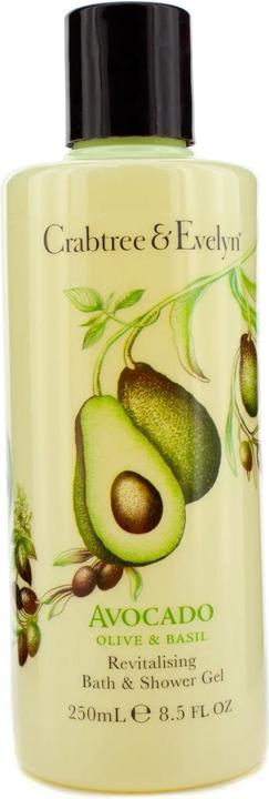 Actual product image Nuxe Crabtree & Evelyn Avocado Olive and Basil Revitalising Bath and Shower Gel 8.5 fl oz (250 ml)