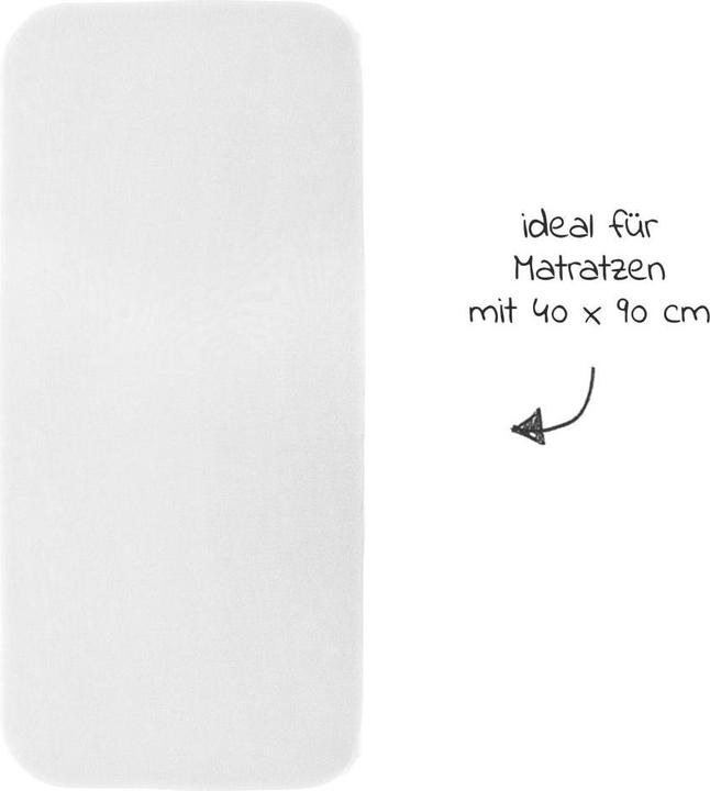Produktbild La Loona LaLoona Spannbettlaken Spannbetttuch 3er Pack für kleine Matratzen 40 x 90 (40 x 90 cm)