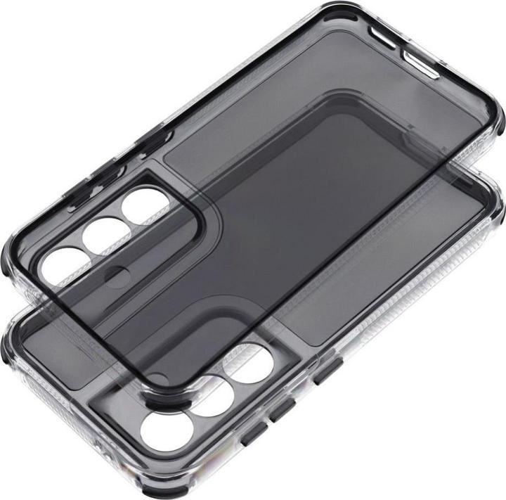 Image du produit OEM Back panel cover MATRIX CLEAR Case for SAMSUNG A55 5G black (Samsung Galaxy A55)