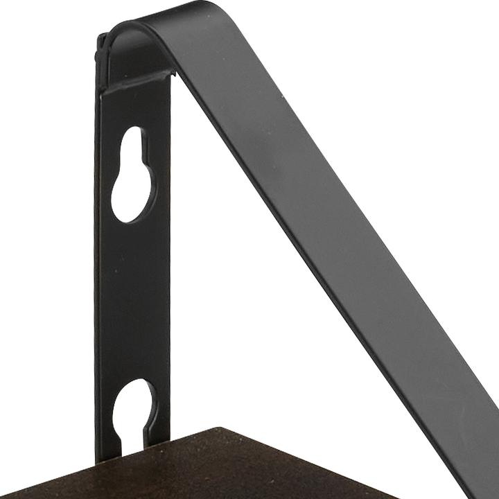 Immagine prodotto tectake 3 mensole sospese Cowell (40 x 12 x 12 cm)