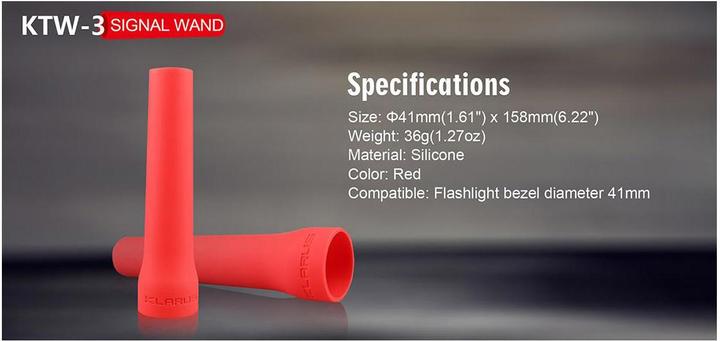 Image du produit Klarus KTW-3 Cône lumineux rouge