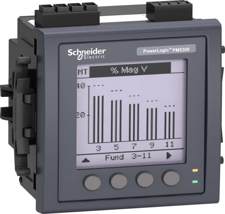 Schneider Electric PM5300 Power Meter, Serial, 2DI-2DO, MID