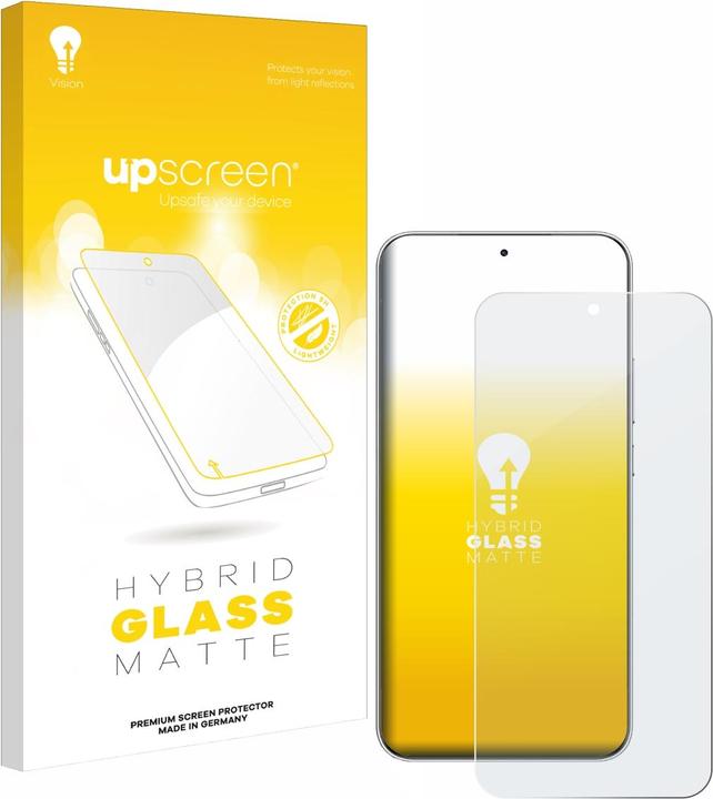 Actual product image upscreen Protective glass Protective film glass Film screen protector matt (1 Piece, Nubia Red Magic 7)
