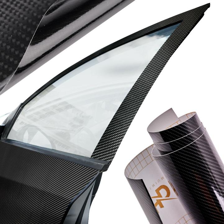 DWM Carbon film 5D, black, 1.52x18m