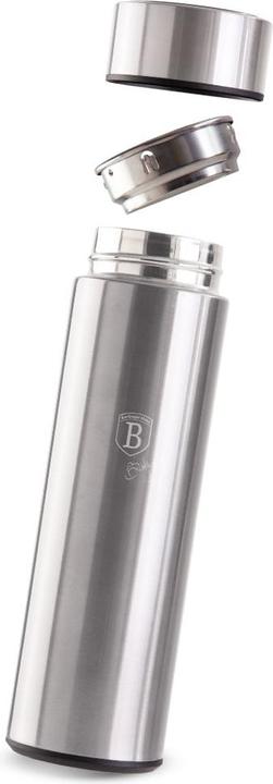 Produktbild BerlingerHaus Drinking bottle with LED display 450 ml - Steel (BH/7956)
