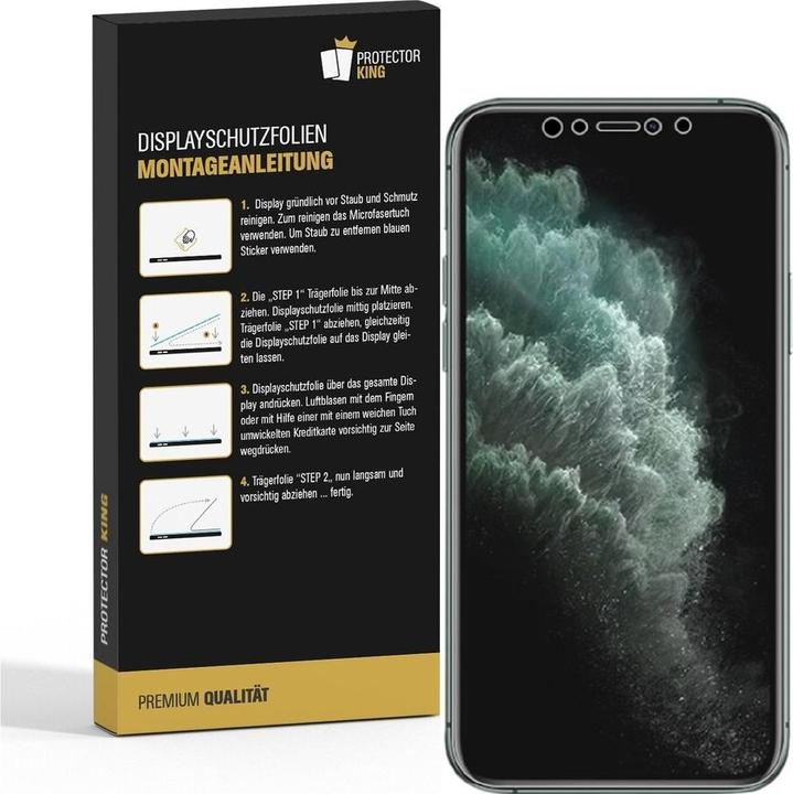 Produktbild Protectorking 1x Premium Displayschutzfolie Matt Entspiegelt (1 Stück, Apple iPhone X)