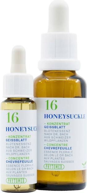 Actual product image Phytomed Bachblüten No16 Geissblatt (1 Piece, Liquid, 25 g)
