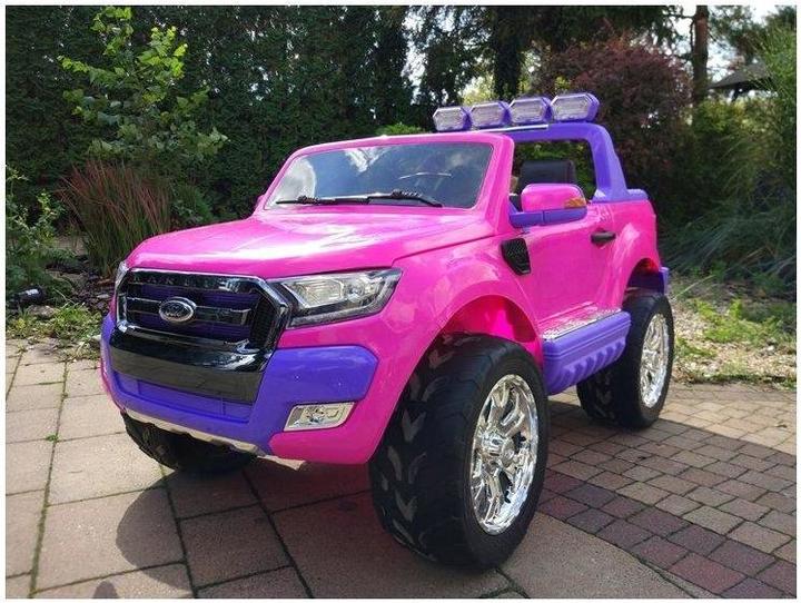 Immagine prodotto Lean Toys Auto elettrica doppia per bambini Ford Ranger 4x4 rosa
