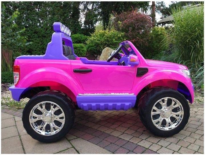 Immagine prodotto Lean Toys Auto elettrica doppia per bambini Ford Ranger 4x4 rosa
