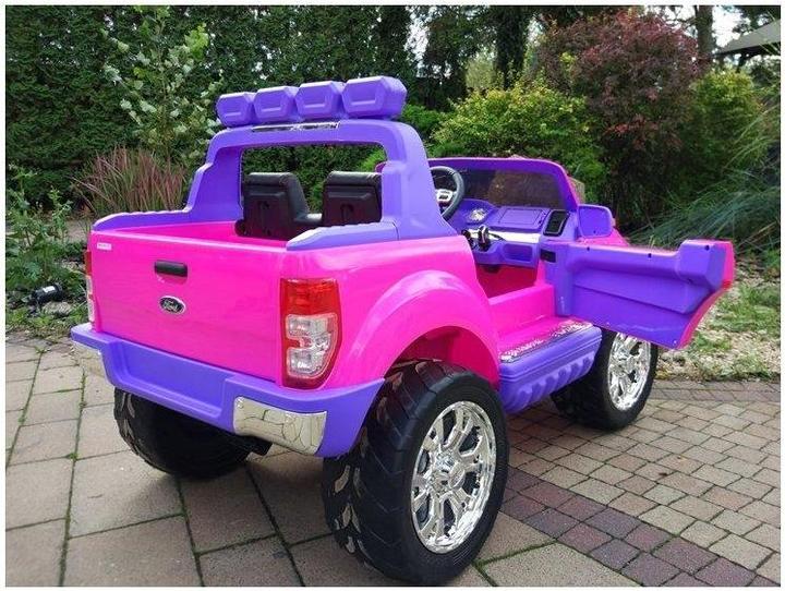 Immagine prodotto Lean Toys Auto elettrica doppia per bambini Ford Ranger 4x4 rosa