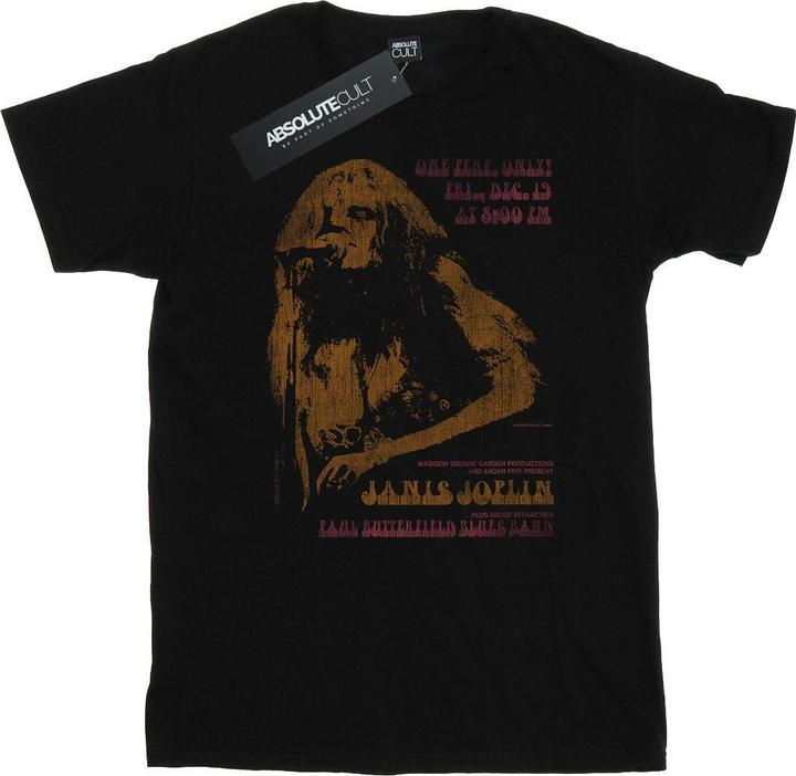 Immagine prodotto Janis Joplin Madison Square Garden Maglietta Uomo (L)