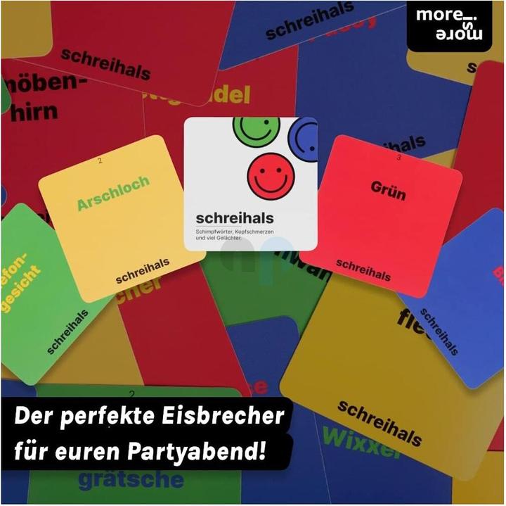 Produktbild More is more schreihals - Schimpfwörter, Kopfschmerzen und viel Gelächter. (Deutsch)