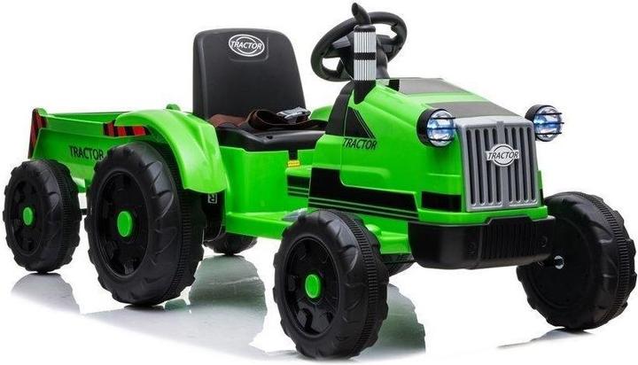 Produktbild Lean Toys Children's electric tractor with trailer CH9959 green (12 V)