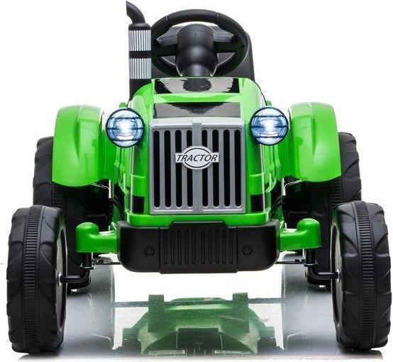 Produktbild Lean Toys Children's electric tractor with trailer CH9959 green (12 V)
