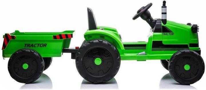Produktbild Lean Toys Children's electric tractor with trailer CH9959 green (12 V)