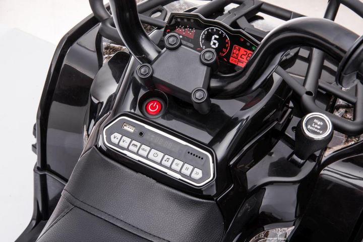 Image du produit Lean Toys VTT électrique pour enfants UFM JS009, noir (12 V)