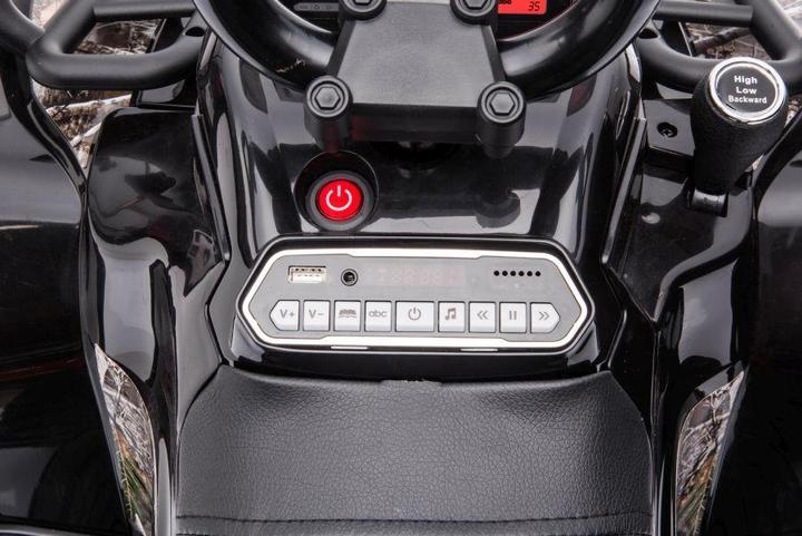 Image du produit Lean Toys VTT électrique pour enfants UFM JS009, noir (12 V)