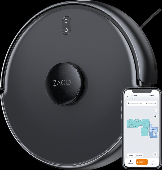 Actual product image Zaco A11s Pro (Vacuum mopping robot)