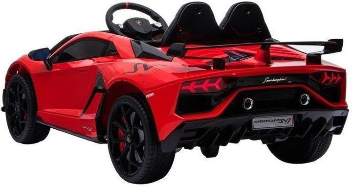 Produktbild Lean Toys Double electric car for children Lamborghini Aventador red