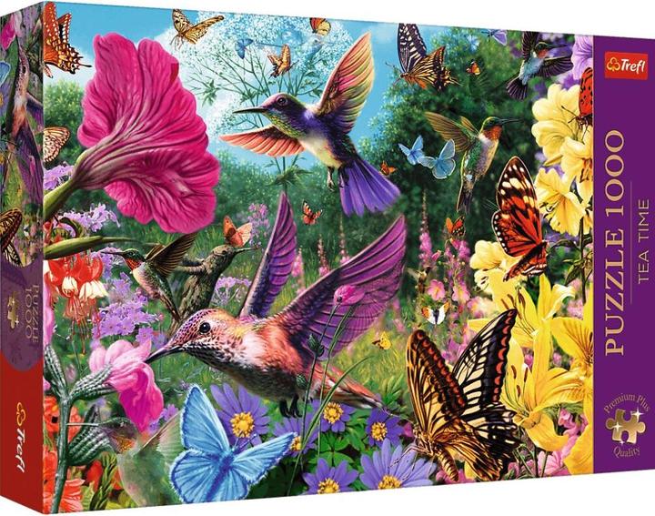 Immagine prodotto Trefl Puzzle Premium Plus 1000 - Un giardino per gli uccelli (1000 pezzi)