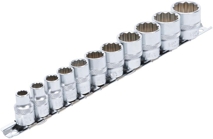 Image du produit BGS Jeu de Douilles, douze pans 10 mm (3/8") en pouce 11 pièces
