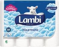 Produktbild Metsä Group Toilettenpapier Lambi 54091, Paket mit 12 Rollen