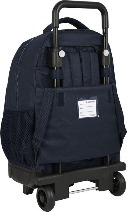 Immagine prodotto FC Barcelona Zaino scuola con ruote F.C. Barcelona rosso granata blu navy 33 X 45 X 22 cm