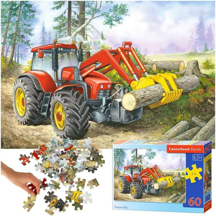 Image du produit Castorland Forest Site, puzzle de 60 pièces (60 pièces)