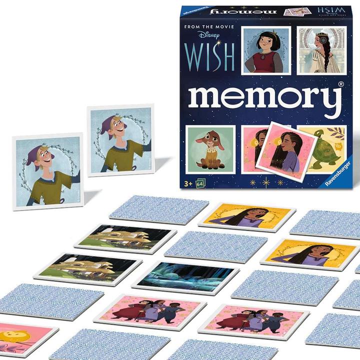 Immagine prodotto Ravensburger memory® Disney Wish - 22595 - Il classico gioco di memoria per tutta la famiglia, dai 3 anni in su. (Tedesco)