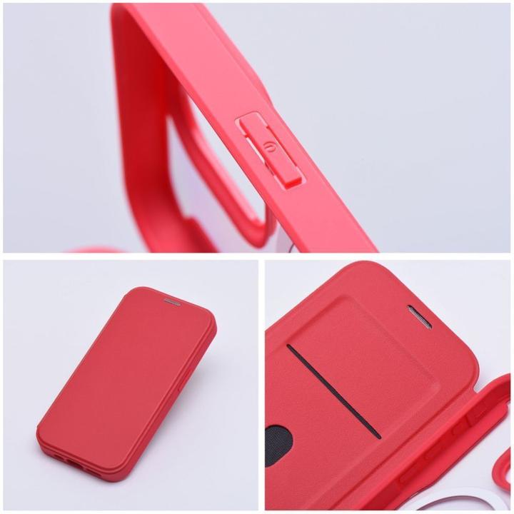 Image du produit OEM Book case SMART MAG Book case compatible with MagSafe for IPHONE 16 Pro red (Apple iPhone 16 Pro)