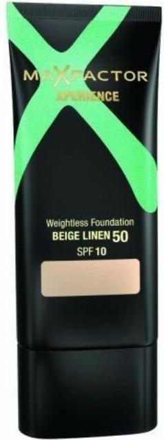 Max Factor Xperience Liquid Foundation 50 Beige Linen SPF 10 30 ml (Beige Linen)