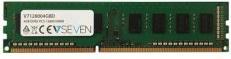 Image du produit V7 4GB DDR3 1600MHZ CL11 (1 x 4GB, 1600 MHz, RAM DDR3, DIMM)