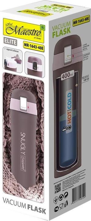 Produktbild Maestro THERMO MUG 'SNUGLY' 400 ml Braun (0.40 l)