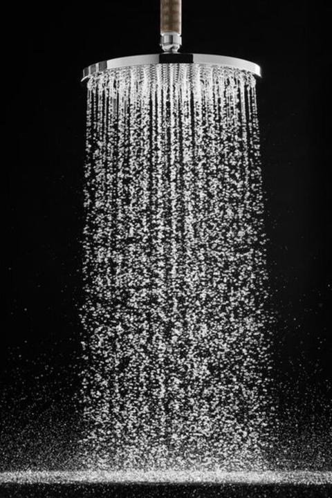 Actual product image hansgrohe Overhead shower set Raindance S 240 1jet 27474000 24 cm incl. shower arm 39 cm chrome (1 Beam types, 18 l/min)