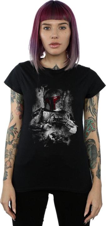 Produktbild Star Wars Boba Fett Distressed TShirt (XL)
